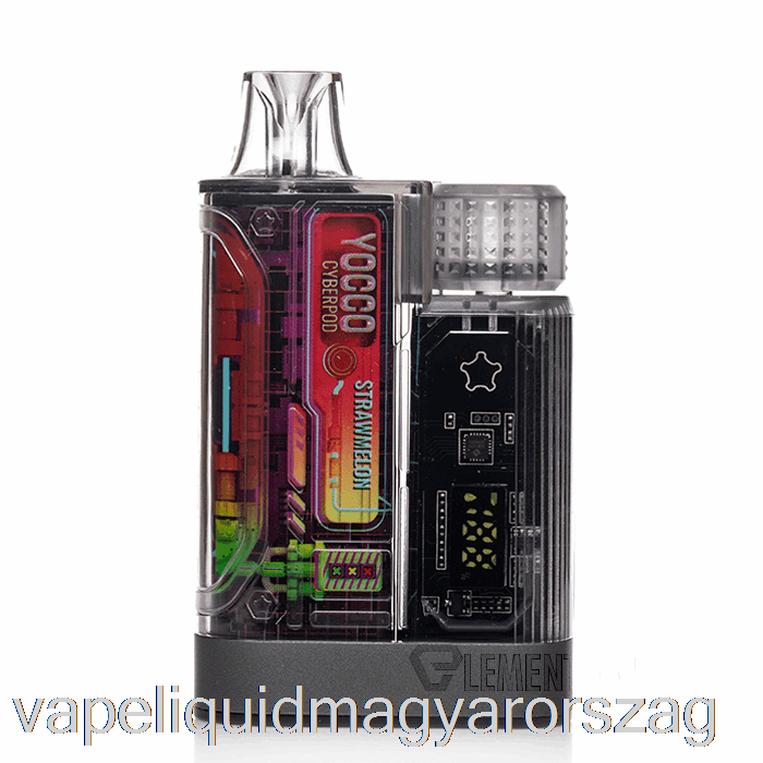 Yocco Cyberpod 12000 Eldobható Szalmadinnye Vape Folyadék